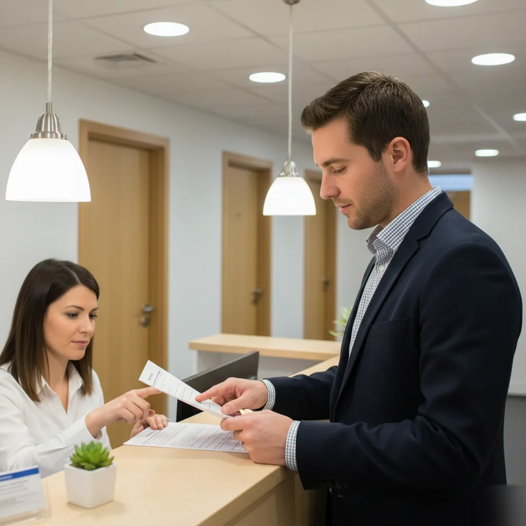 Mental health insurance coverage summary reviewed at the clinic